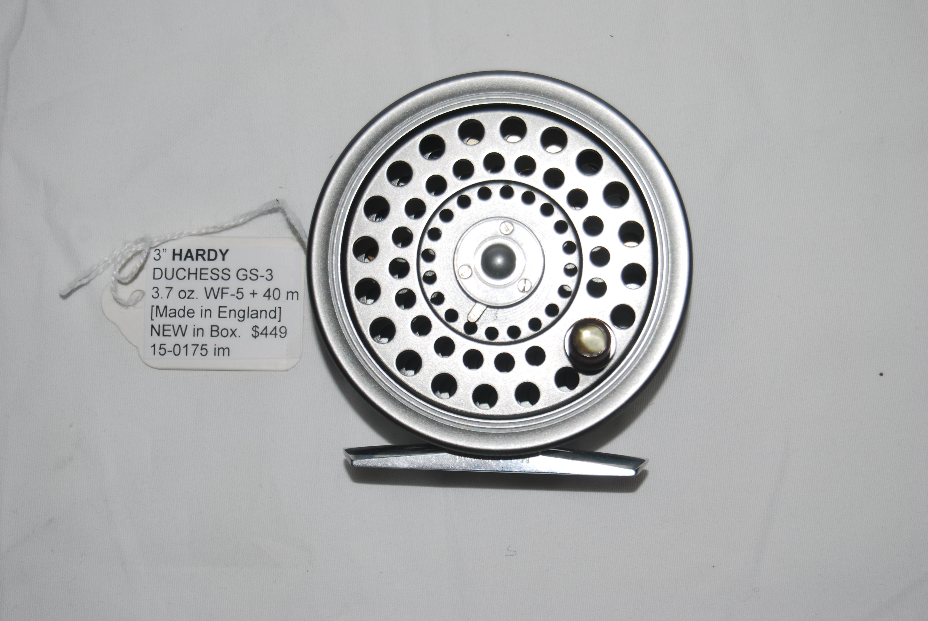 Image for 3” HARDY DUCHESS GS-3. LHW/RHW. 3.7 oz. Cap. WF-5 + 40 m. Made in England.
